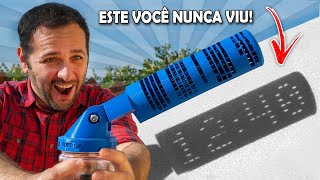 INCRÍVEL!!! Relógio de sol que projeta o horário