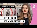 Topmodel zet catwalkcrasher op haar plaats
