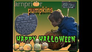 Pumpkin Patch Happy Halloween 2017