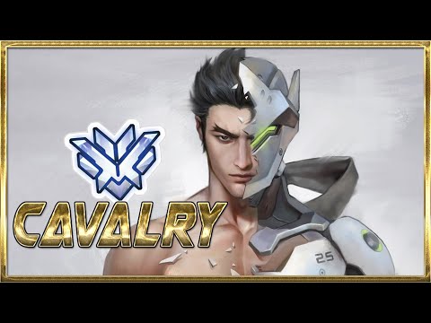 "CAVALRY" Best Genji Moments - Overwatch Montage