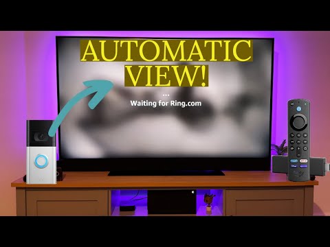 Automatically Display Ring Doorbell on Fire TV Stick