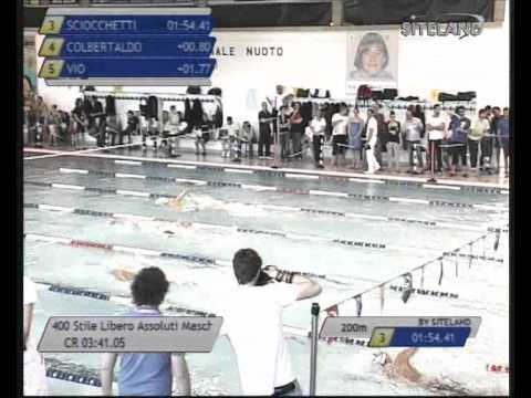 Serie 1 dei 400 Stile Libero  Assoluti Maschi Agonisti - 16 Memorial Chiara Giavi