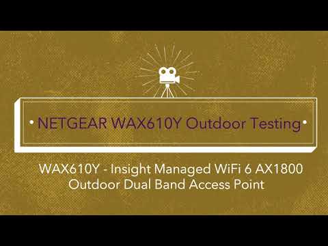 Netgear WiFi 6 Dual Band Outdoor Wireless Access Point