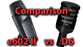 Video thumbnail for Audix D6 vs Sennheiser e602 II Comparison by Marius Schulte