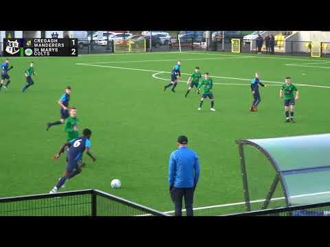 Cregagh Wanderers v St Marys Colts - Under 14 Carter Carson Fifth Division Cup Final - January 2022