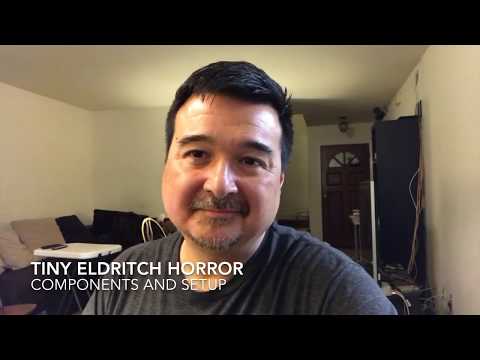 Tiny Eldritch Horror Components and Game Setup