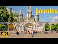 Lourdes , France  🇫🇷 - July 2022 - Lourdes 4K HDR Walking Tour | A Walk In Paris