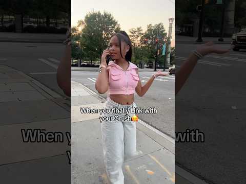 When you finally link with your crush🥰🔥 ​#shorts #trending #viral