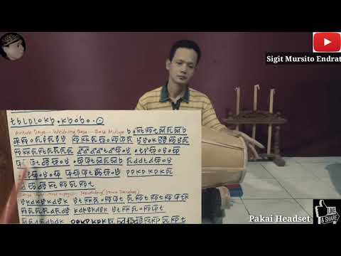 Notasi Kendhangan & Kendhangan Jineman GLATHIK GLINDHING