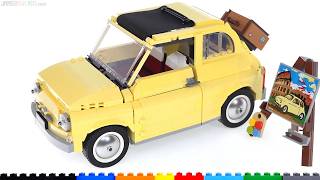 🔄 LEGO Creator Expert Fiat 500 review! set 10271 re upload 20200309