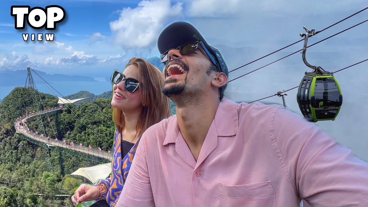 SkyCab Le Kar Top Par Gaye 😍 | Unreal Views Of Langkawi Malaysia 🇲🇾