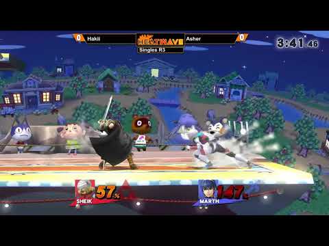 Heatwave #76 - Hakii (Sheik) vs Asher (Marth)