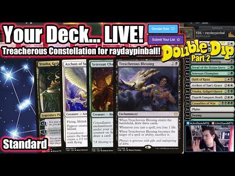 Your Deck... LIVE! Standard Treacherous Constellation for raydaypinball - Double Dip Part Two!