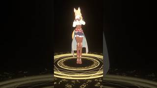 Personagem de RPG Kitsune 3D 🦊✨ #blender3d #3dart #rpgcharacter