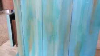 DIY HOW TO MAKE WASHED BEACHY STYLE FURNITURE