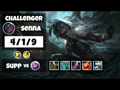 Senna Challenger Gameplay S11 Replay 11.11 Support (4/1/9) - EU