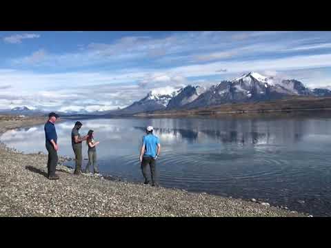 Torres del Paine, Patagonia, Chile. Laguna Verde trail to Lago del Toro (Toro Lake).