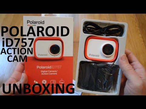 Unboxing Polaroid iD757 Digital Action Camera