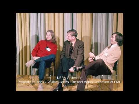 Eddie Albert Hosts A Discussion At The "Rescue By Recycling" Event At SMU - January 26, 1972