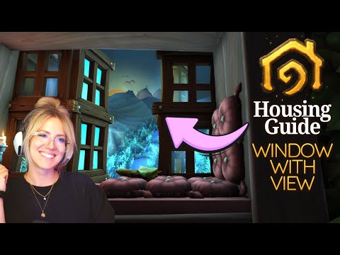 Create Real Windows & Mountain View In WoW Housing!