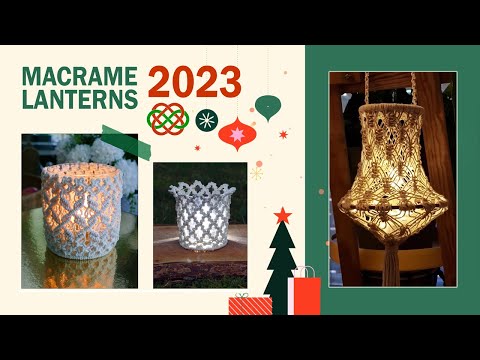 DIY Macrame Star Ornament Tutorial Handmade Christmas Tree Decoration