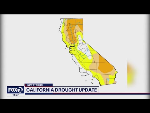 カリフォルニアの干ばつ：州の半分はもはや干ばつ状態ではない