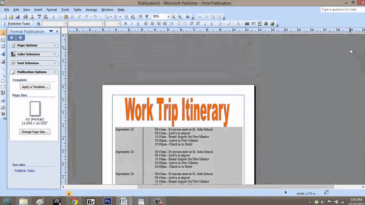 How do I make a high resolution image in Publisher?