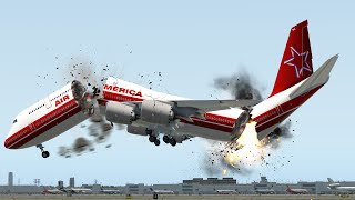 Incredible Emergency Landing From Boeing 747 | X-PLANE 11