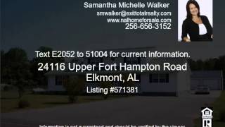 preview picture of video '24116 Upper Fort Hampton Road Elkmont AL'