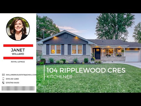 Kitchener Home Tour | 104 Ripplewood Crescent | Janet Willard