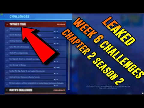 Fortnite Chapter 2 Season 2 Week 6 Challenges Guide Leaked - Meowscles Mischief