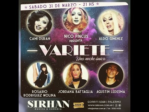 JORDANA BATTAGLIA participacion en el show Variete@Sirhan 31 4 2018