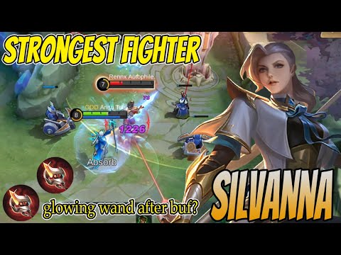 INSANE DAMAGE SILVANA FULL BURST BUILD ITEM - Silvanna Best Build 2023 ~ MLBB