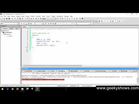 13 Arithmetic Operators Subtraction and Multiplication in C Programming Hindi
