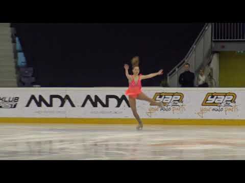 2017 Santa Claus Cup : Lika WETERINGE(NED) - FS JUNIOR LADIES SHORT PROGRAM