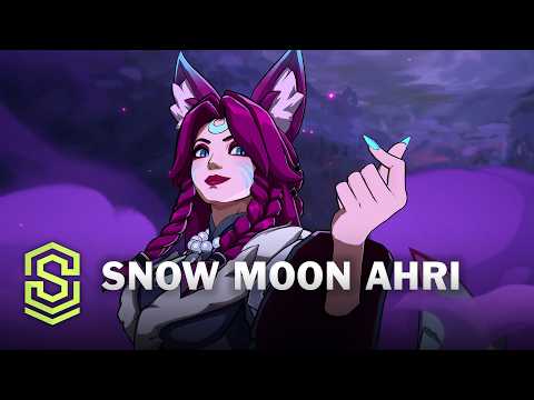Snow Moon Ahri 2XKO Skin Spotlight