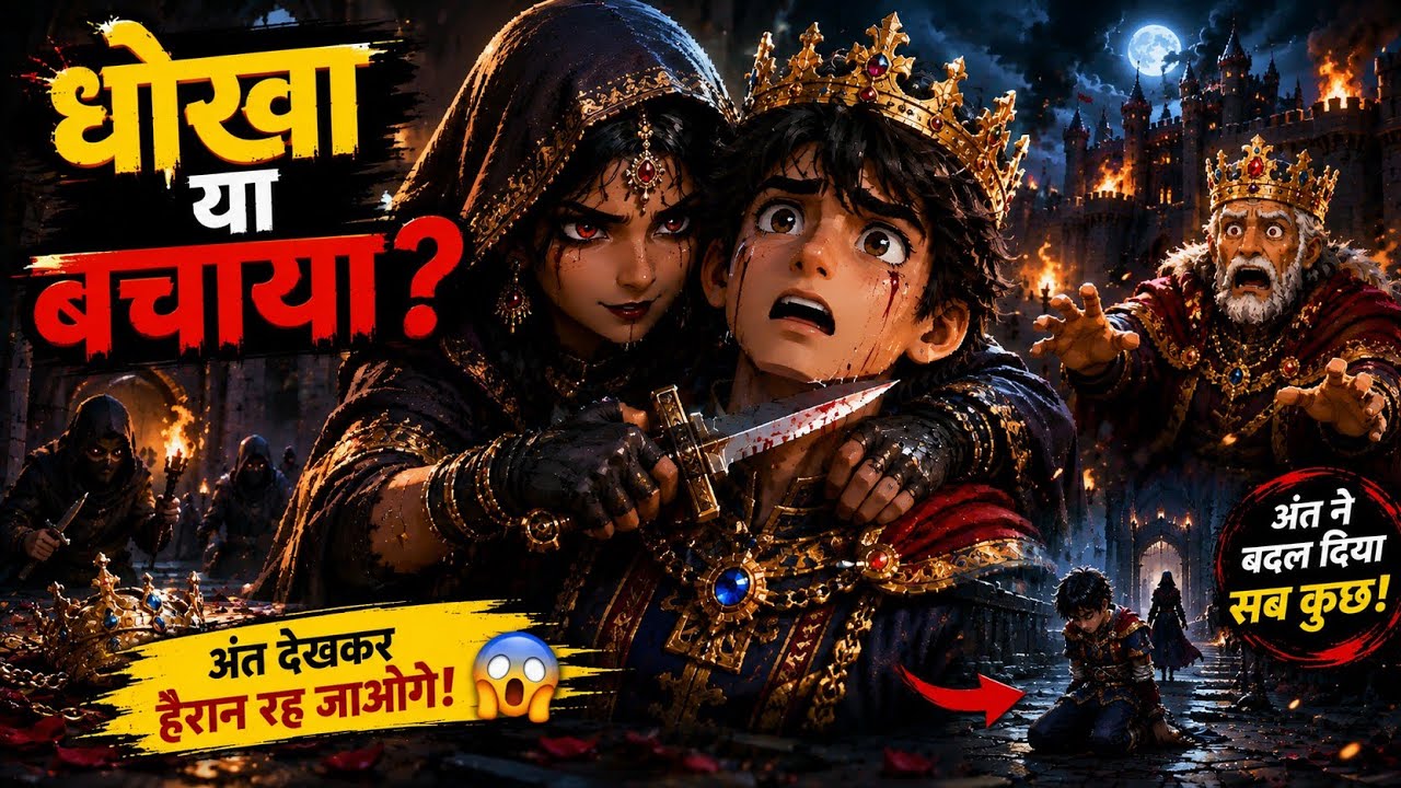 ठग की बेटी ने राजकुमार को धोखा दिया या बचाया? 😱 | अंत ने बदल दिया सब कुछ | Hindi Kahani