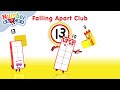 Falling Apart Club Made Of 13 S Maths For Kids Numberblocks