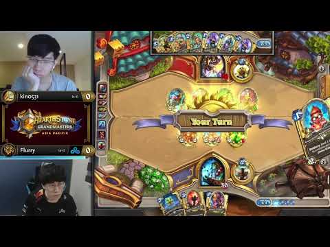 kin0531 vs Flurry - Grp B Elimination - Hearthstone Grandmasters Asia-Pacific 2020 Season 1 - Week3