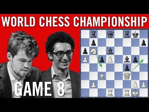 World Chess Championship 2018 Game 8: Magnus Carlsen vs Fabiano Caruana