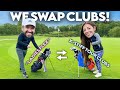 This was a disaster! We Swap Clubs | "Ladies" Flex 🔄 Tour Stiff Shafts