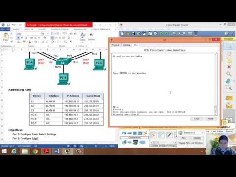 3.2.1.4 Lab - Configuring EtherChannel