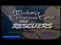 Mickey S Chistmas Carol And The Rescuers TV Trailer 1983