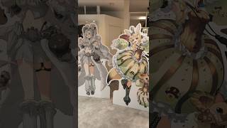 カプコンカフェ梅田1 #モンハン#モンスターハンター#モンスターハンターワイルズ#VTuber#バーチャルYouTuber#尾丸ポルカ#獅白ぼたん#ホロライブ#hololive#カプコン#推し#推し活