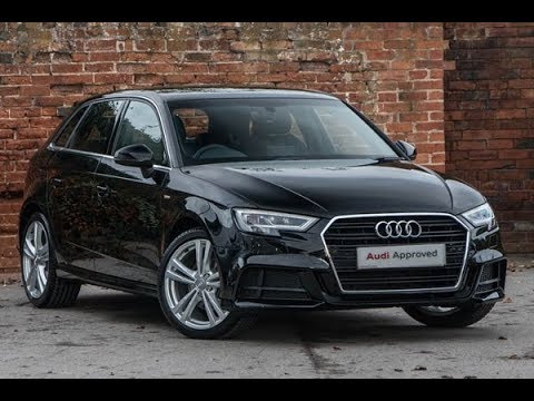 YF68OSC AUDI A3 S LINE BLACK S TRONIC