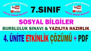 7. Sınıf Sosyal Bilgiler 2. Dönem 4. Ünite Etkinlik Videosu