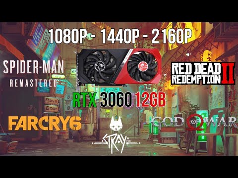 RTX 3060 Test in 5 Games at 1080p, 1440p, and 2160p With Ray Tracing and DLSS