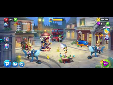 6951 6952 6953 6954 6955 6956 Unlocking New Level #fishdom #playrix #Pretty Aqua Fishdom 🐟🐡🐠🦐🦑