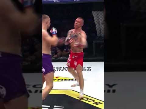 Gala FEN 51. #nokaut Kareciński VS Likus #esdwadetox #fen #mma #likus #karecinski #shorts  #power