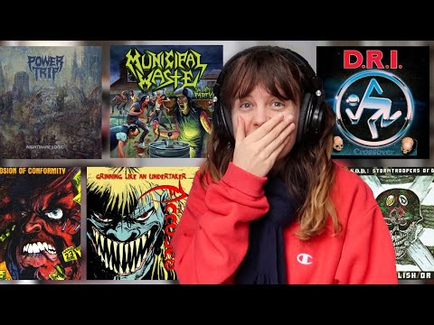 Thumbnail for first time listening to CROSSOVER THRASH 🔥 Power Trip, D.R.I., Municipal Waste, S.O.D. by The Accüsed